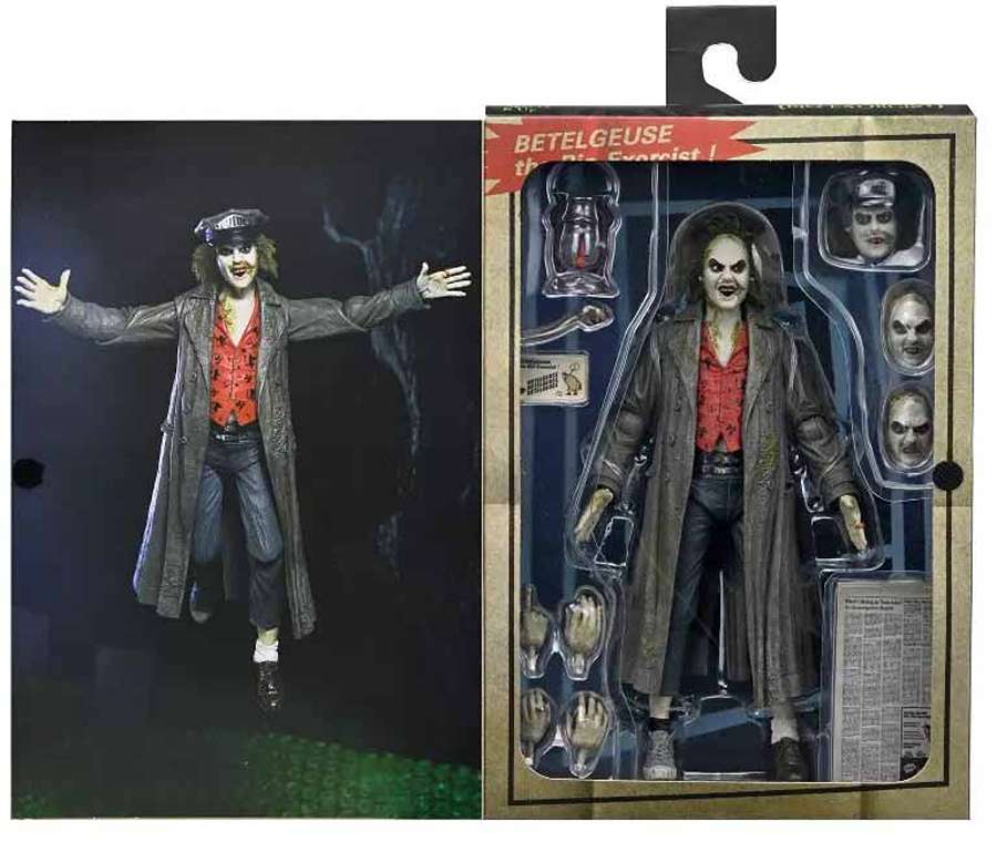 Beetlejuice Movie Beetlejuice The Bioexorcist Ultimate 7 Inch Action Figure