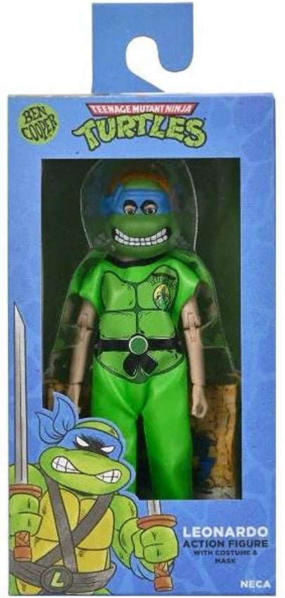 Ben Cooper Monsters Costume & Mask X Teenage Mutant Ninja Turtles Leonardo Clothed 5.5 Inch Action Figures