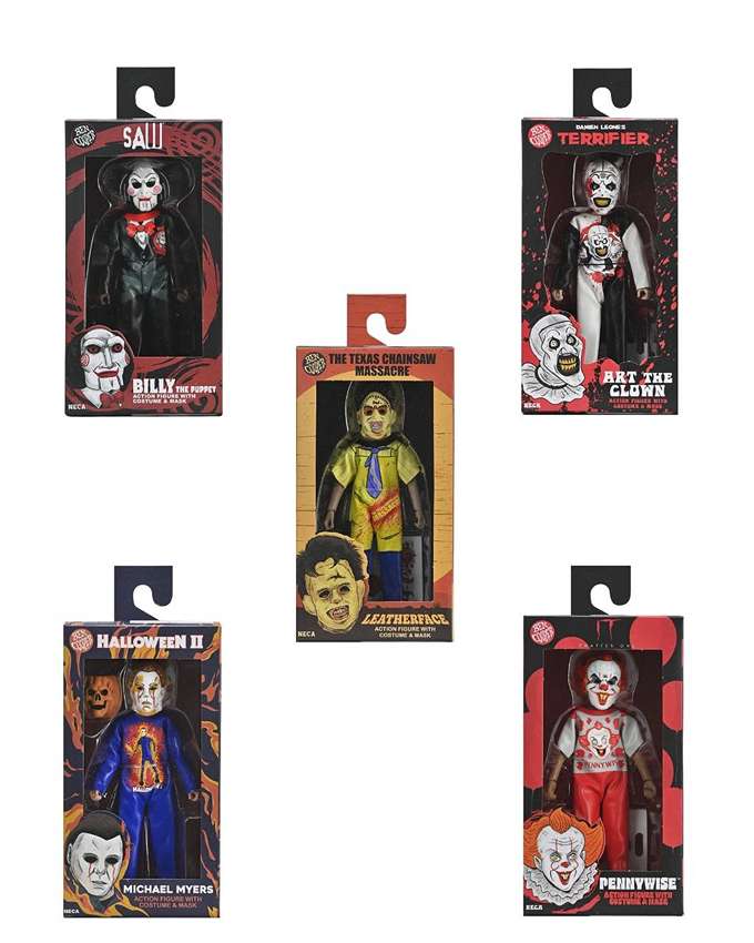 Ben Cooper Monsters Costume & Mask Kids Collection Series 9 Set of 5 Clothed 5.5 Inch Figures