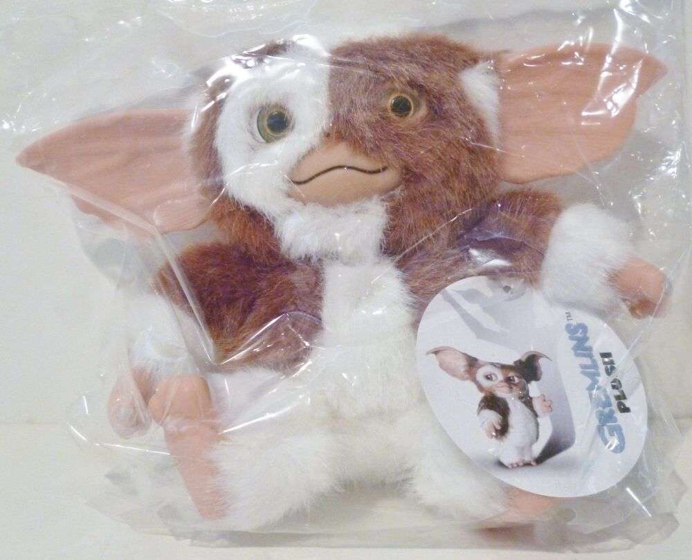 Gremlins Gizmo Mogwai 6 inch Smiling Plush Stuffed Animal - figurineforall.com