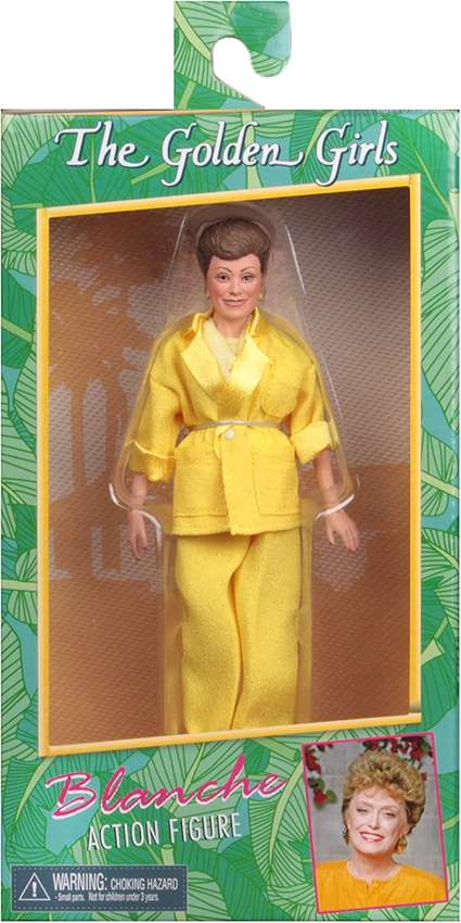 The Golden Girls Blanche 8 Inch Retro Clothed Action Figure