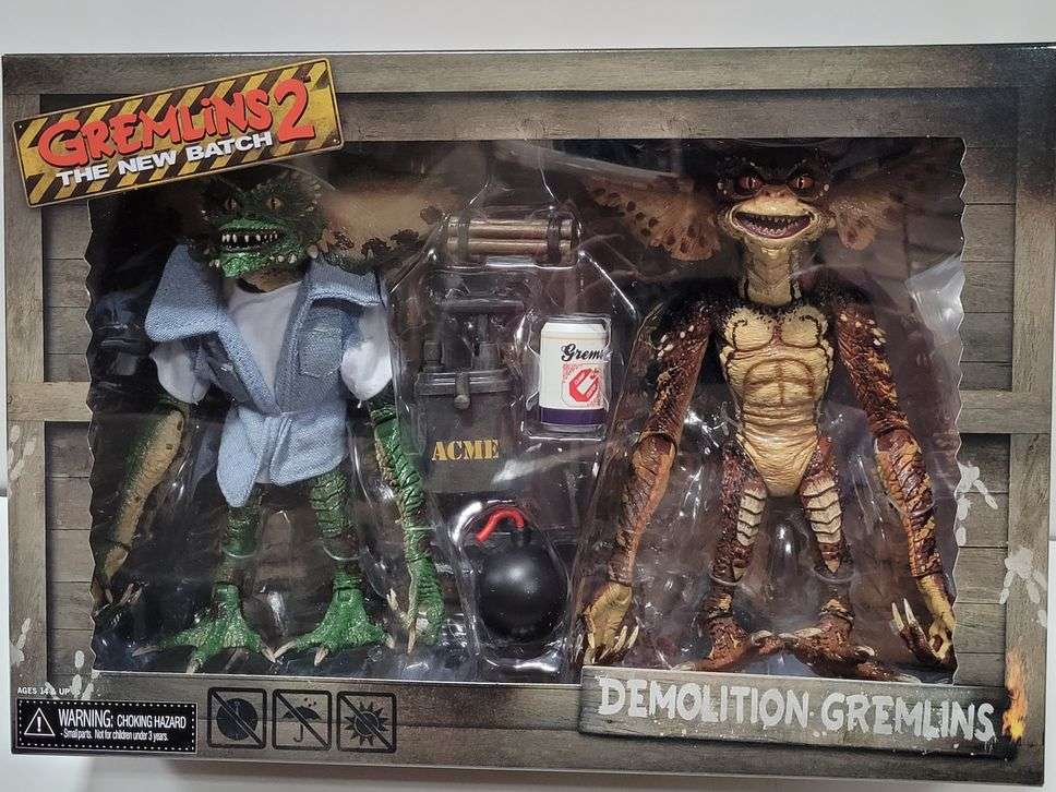 Gremlins 2 The New Batch Movie Demolition Gremlins 7 Inch Ultimate 2-Pack Action Figure - figurineforall.com