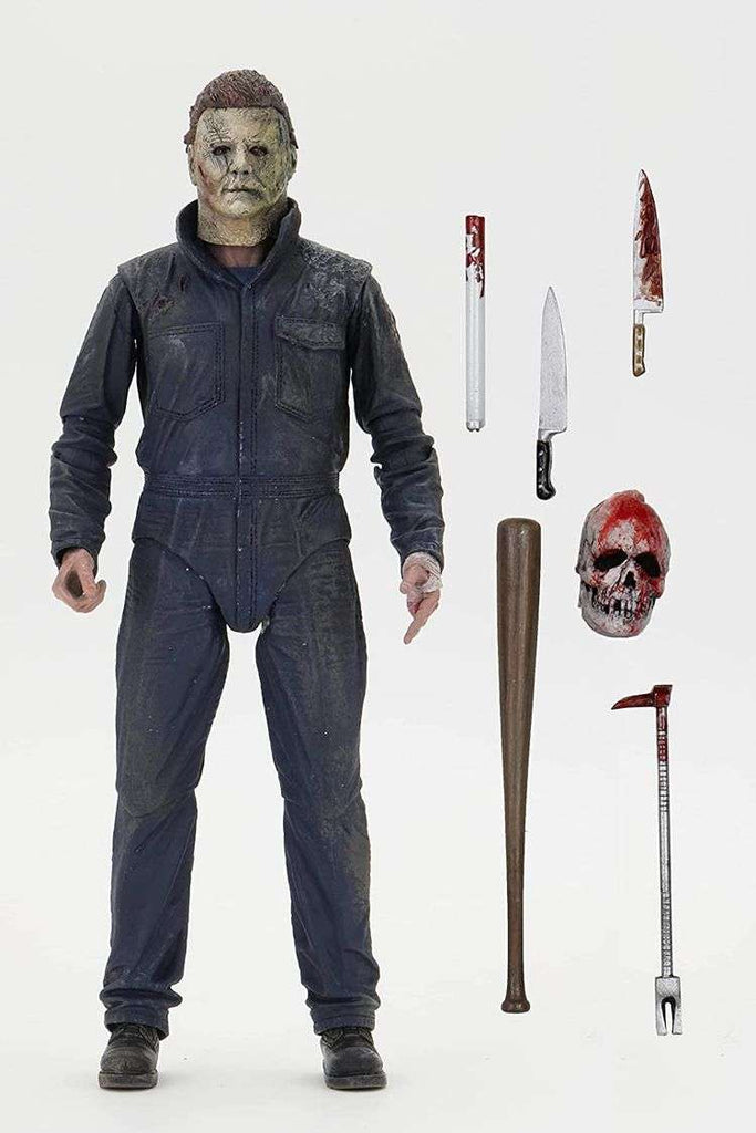 マイケルマイヤーズ　　メダル　シルバー Halloween Kills (2021) Michael Myers Ultimate 7 Inch Scale Action