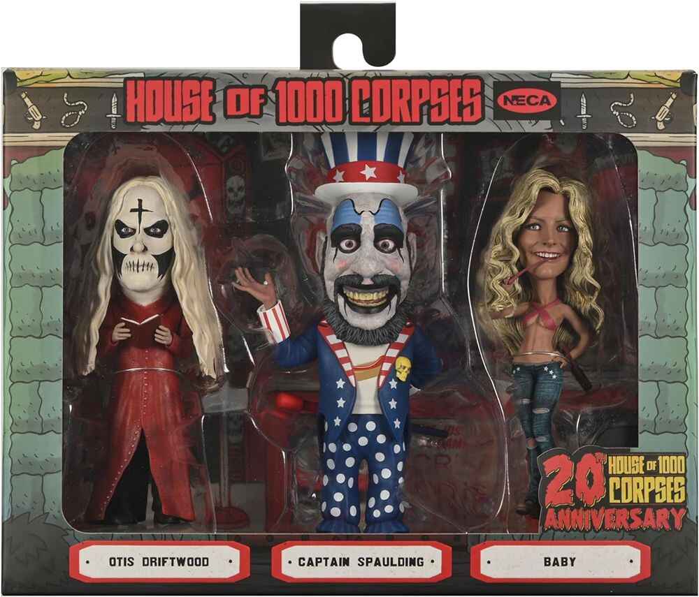 House of 1000 Corpses 20th Anniversary The Little Big Head 3-Pack Figure