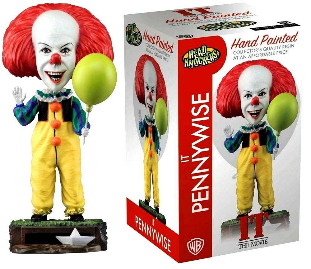 Head knockers IT 1990 Movie Pennywise 8 Inch Bobble Head Headknockers - figurineforall.com