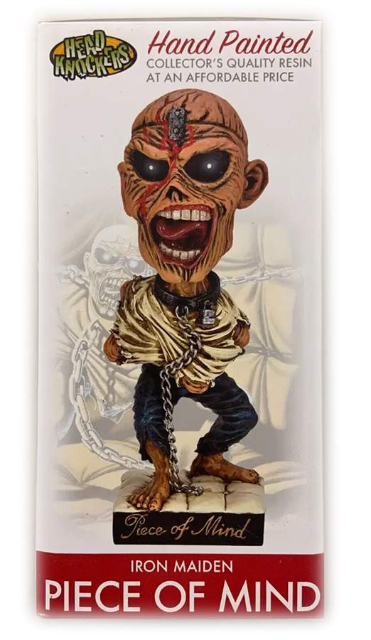 Head Knockers Iron Maiden Piece of Mind Eddie 8 Inch Headknockers