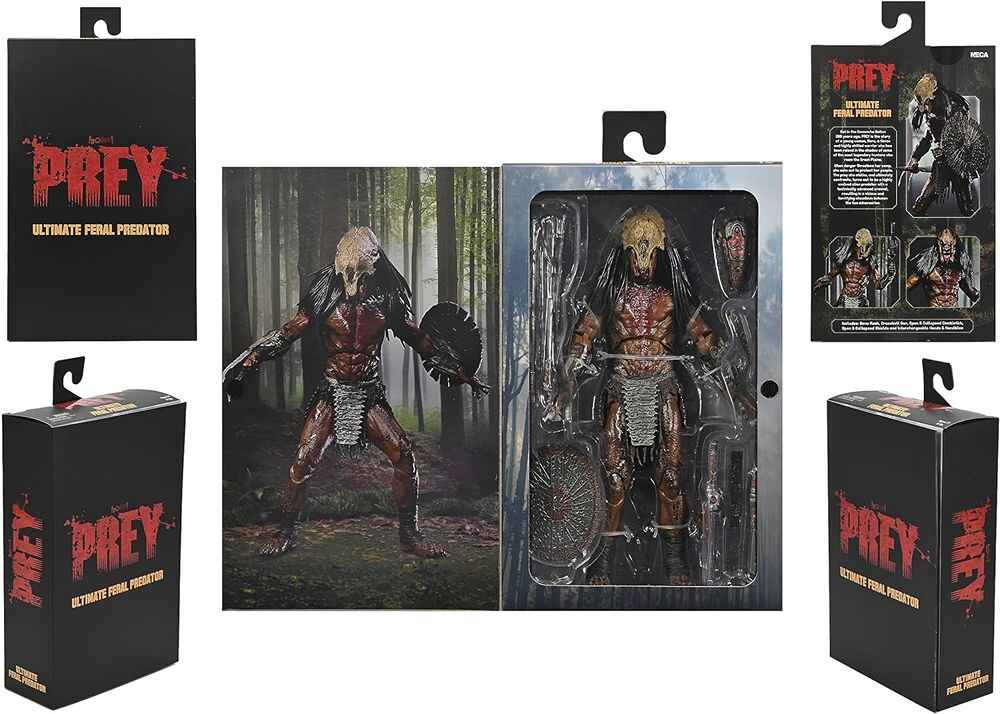 Predator Prey Movie Feral 8 Inch Action Figure