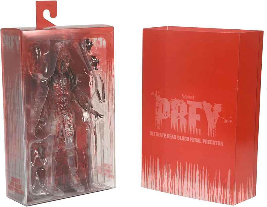 Predator Prey Movie Bear Blood Predator Ultimate 8 Inch Action Figure