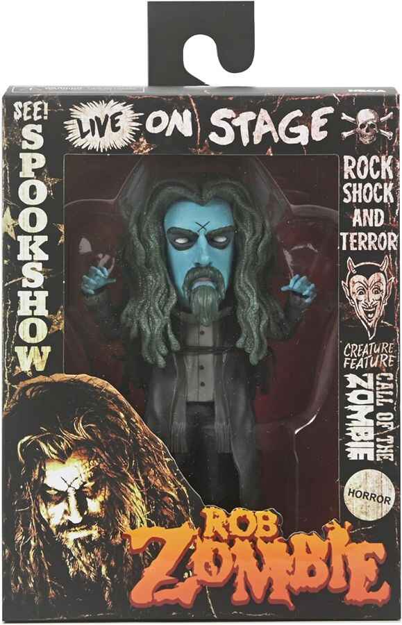 Rob Zombie The Little Big Head Hellbilly Deluxe 6 Inch Stylized Figure