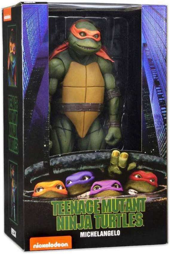 Teenage Mutant Ninja Turtles 1990 Movie Michelangelo 1/4 Scale 18 inch Action Figure