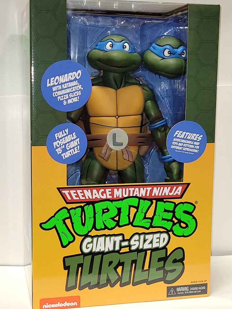 Teenage Mutant Ninja Turtles (Cartoon) Leonardo 15 Inch 1/4 Scale Giant-Size Action Figure