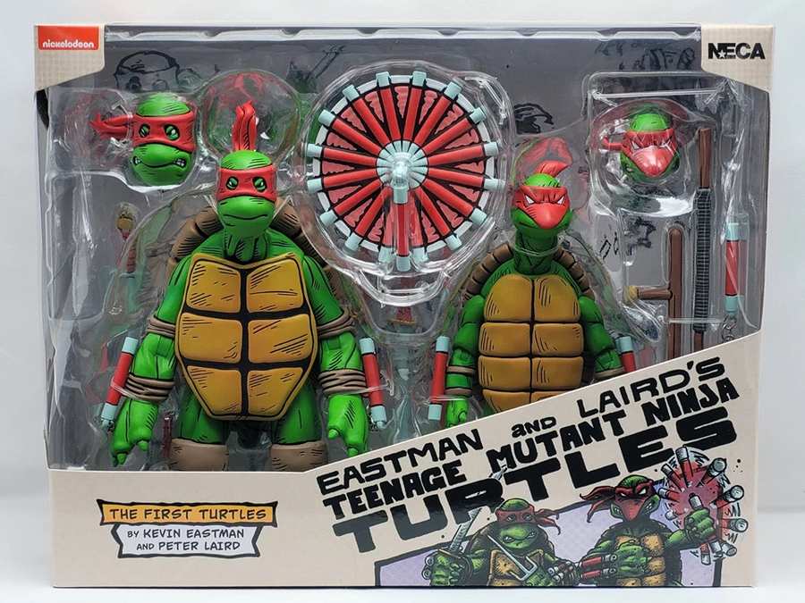 Teenage Mutant Ninja Turtles Mirage Comics - The First Turtles Sketch Color SDCC 2024 2-Pack Exclusive