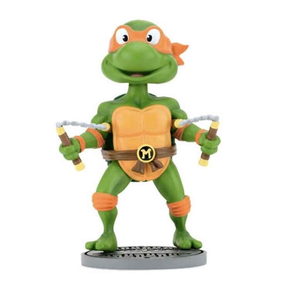 Teenage Mutant Ninja Turtles (Classic) Head Knockers Michelangelo 6.5 Inch Headknocker