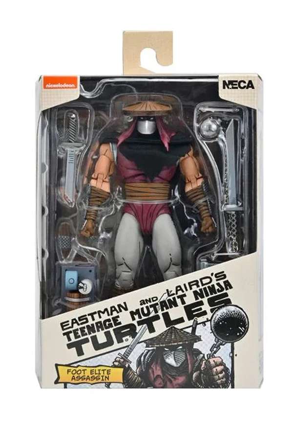 Teenage Mutant Ninja Turtles Mirage Comics - Foot Elite Assassin (Classic Colors) 7 Inch Action Figure