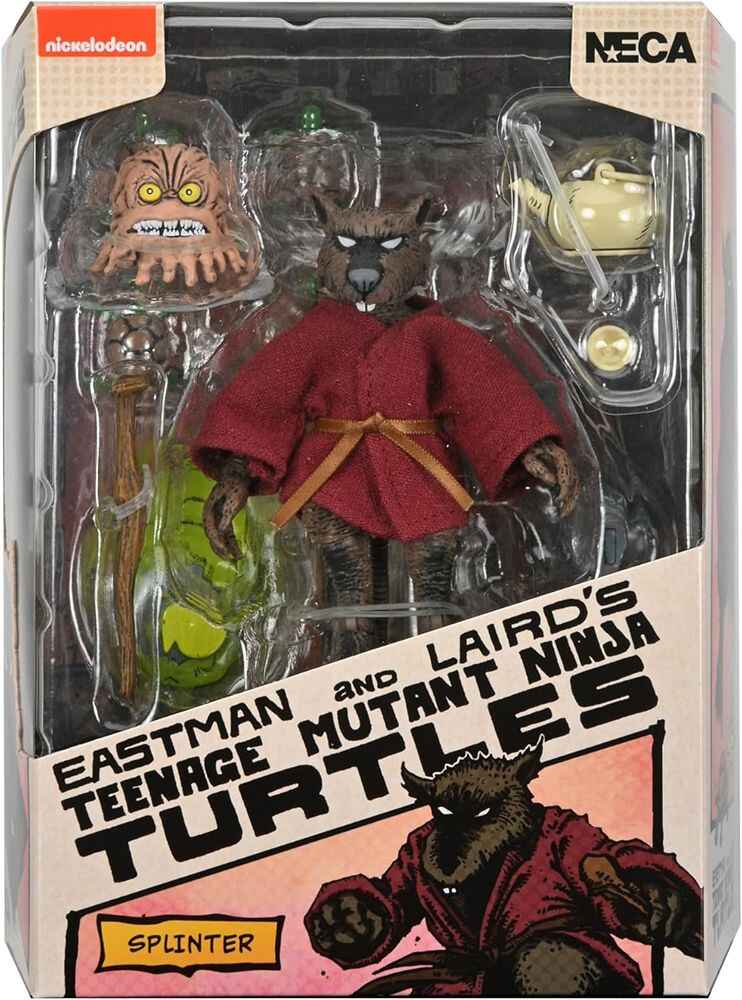 Teenage Mutant Ninja Turtles Mirage Comics Splinter 5 Inch Action Figure