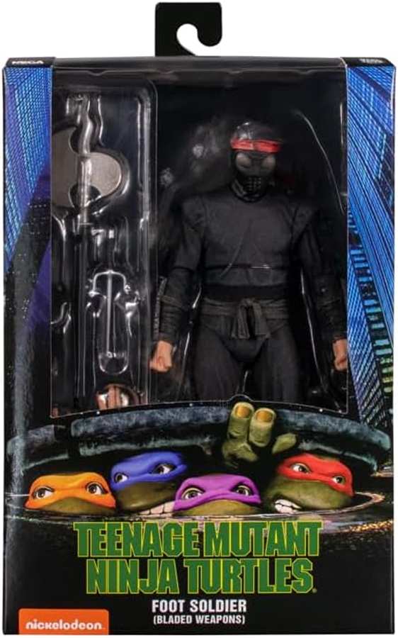 Teenage Mutant Ninja Turtles 1990 Movie Foot Soldier (Bladed Weapons) 7 inch Action Figure