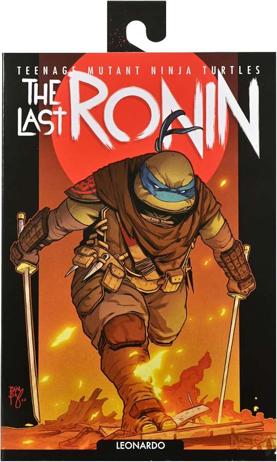 Teenage Mutant Ninja Turtles Comics The Last Ronin Leonardo Ultimate 7 Inch Action Figure