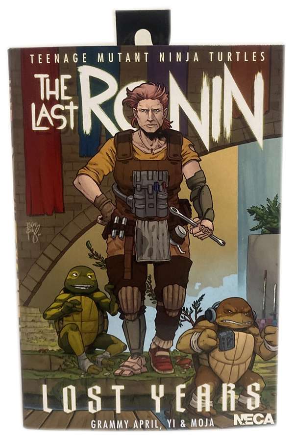 Teenage Mutant Ninja Turtles Comics The Last Ronin (Lost Years) Grammy April w/ Yi and Moja 7 Inch Action Figure