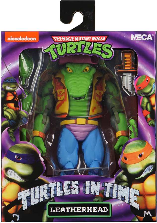 Teenage Mutant Ninja Turtles Series 2 Turtles in Time Leatherhead 6 Inch Action Figure