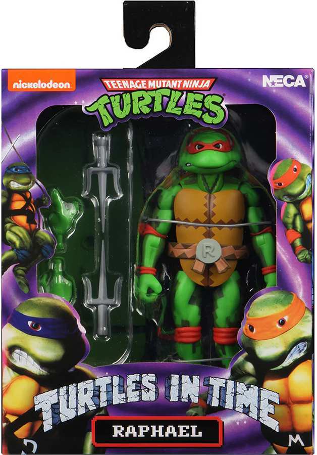 Teenage Mutant Ninja Turtles Series 2 Turtles in Time Raphael 6 Inch Action Figure