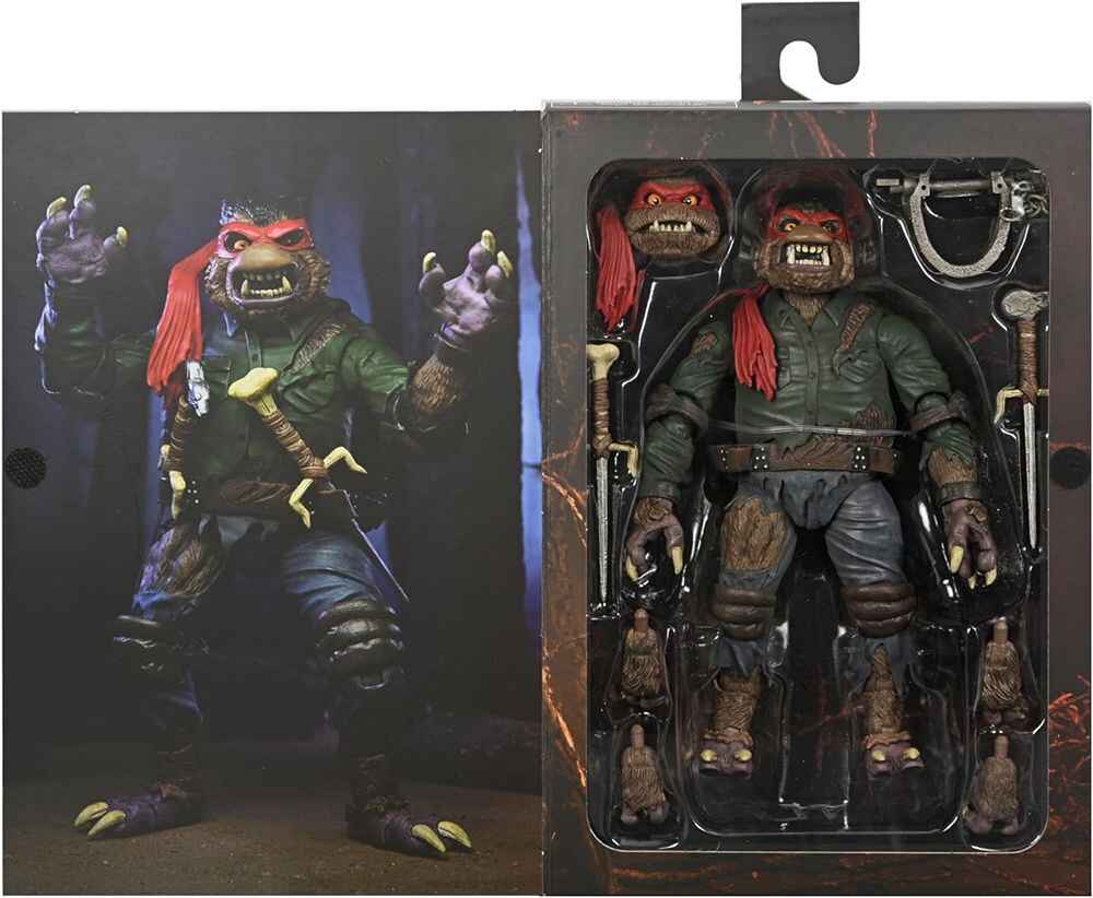 Teenage Mutant Ninja Turtles x Universal Monsters - Raphael as The Wofman Ultimate 7 Inch Action Figure