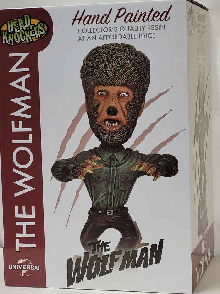 Head Knockers Universal Monsters Wolfman 8 Inch Head Knocker