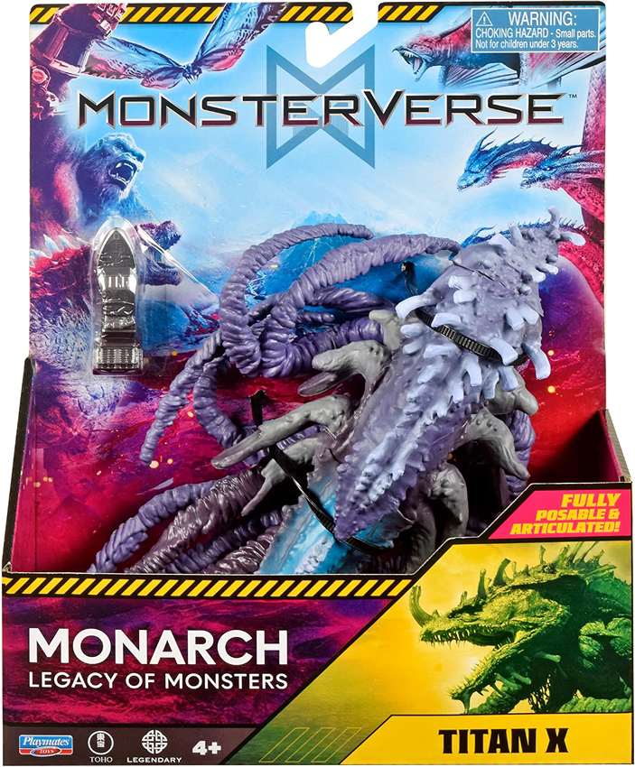Godzilla vs Kong MonsterVerse Movie Monarch Legacy of Monsters Titan X 6 inch Action Figure