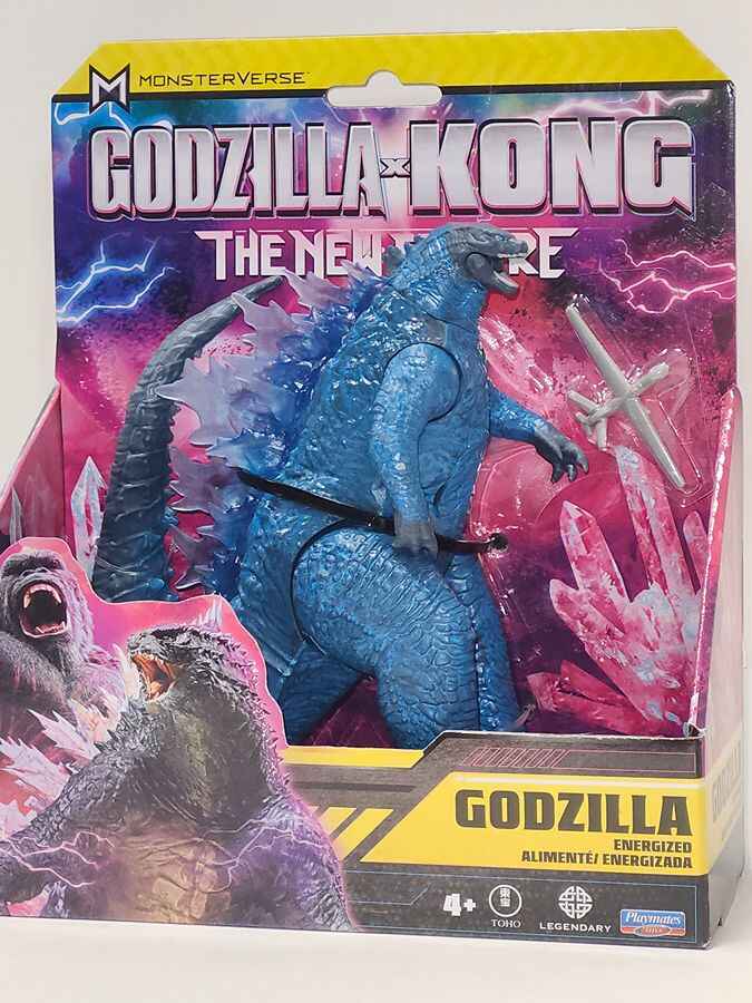 Godzilla X Kong 2 The New Empire Movie Godzilla Energized 6 Inch Action Figure