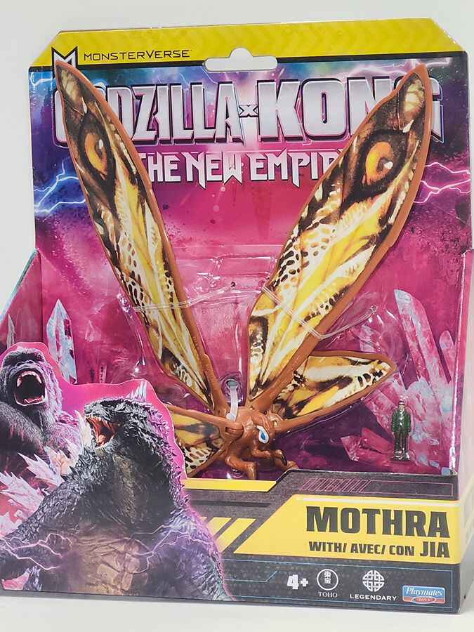 godzilla king of the monsters mothra toy Godzilla X Kong 2 The New Empire Movie Mothra 6 Inch Action Figure –  figurineforall.ca