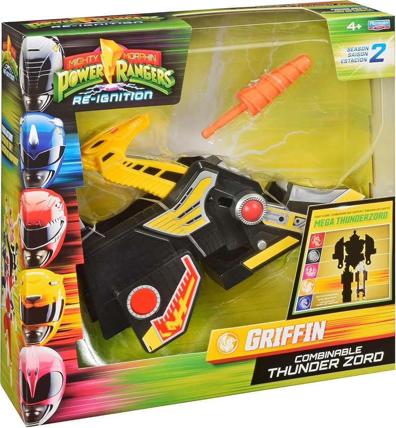 Mighty Morphins Power Rangers Re-Ignition Season 2 Griffin Thunderzord Action Figure