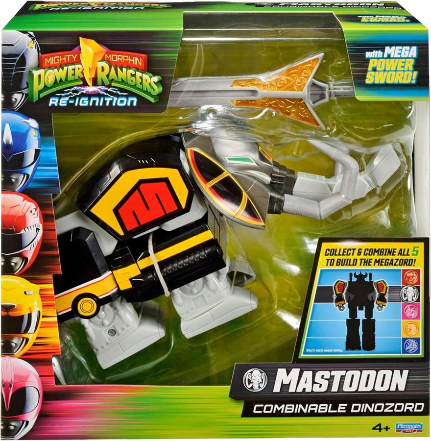 Mighty Morphins Power Rangers Re-Ignition Mastodon Dinozord Action Figure