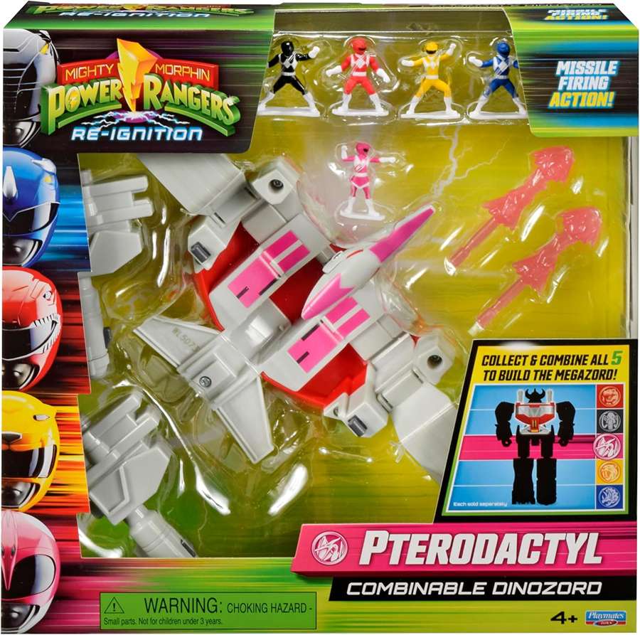 Mighty Morphins Power Rangers Re-Ignition Pterodactyl Dinozord Action Figure