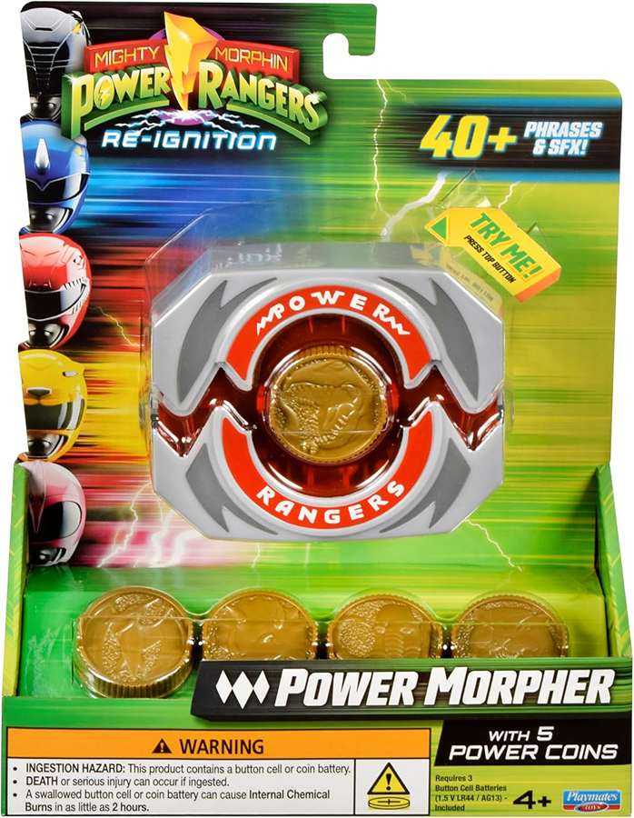 Mighty Morphins Power Rangers Re-Ignition Power Morpher w/ 5 Power Coins