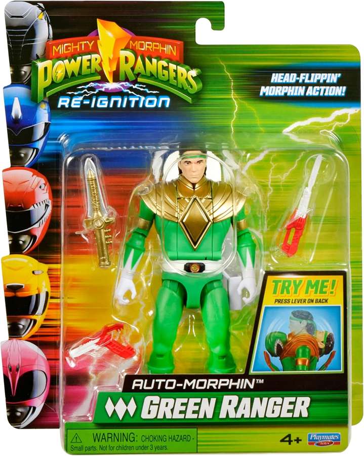 Mighty Morphins Power Rangers Re-Ignition Green Ranger 6 Inch Action Figure