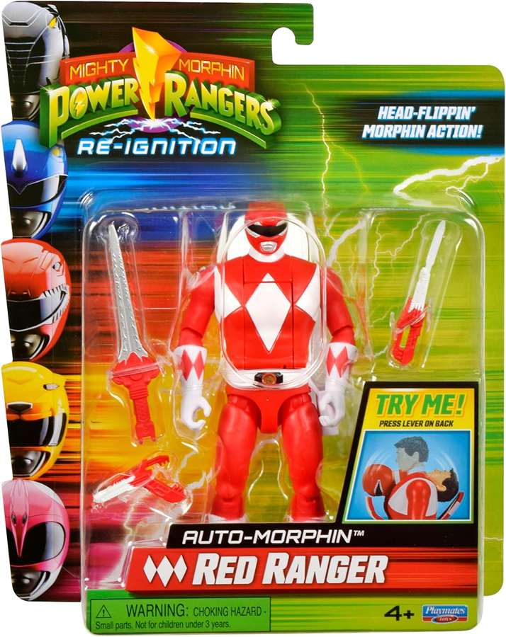 Mighty Morphins Power Rangers Re-Ignition Red Ranger 6 Inch Action Figure