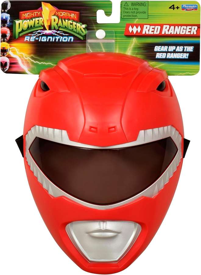 Mighty Morphins Power Rangers Re-Ignition Red Ranger Mask