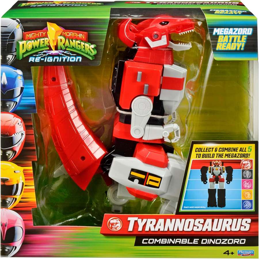 Mighty Morphins Power Rangers Re-Ignition Tyrannosaurus Dinozord Action Figure
