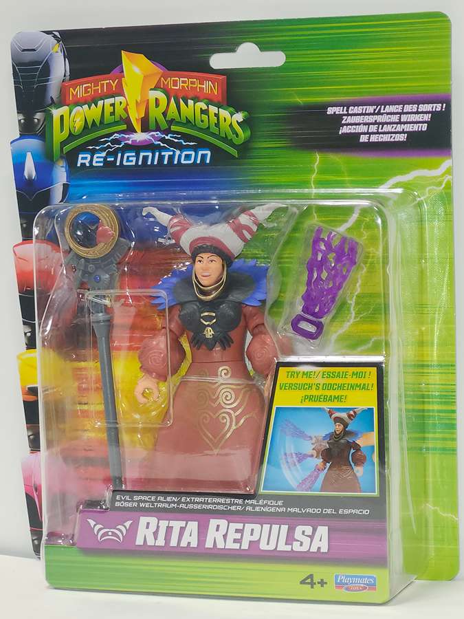 Mighty Morphins Power Rangers Re-Ignition Rita Repulsa 5 Inch Action Figure