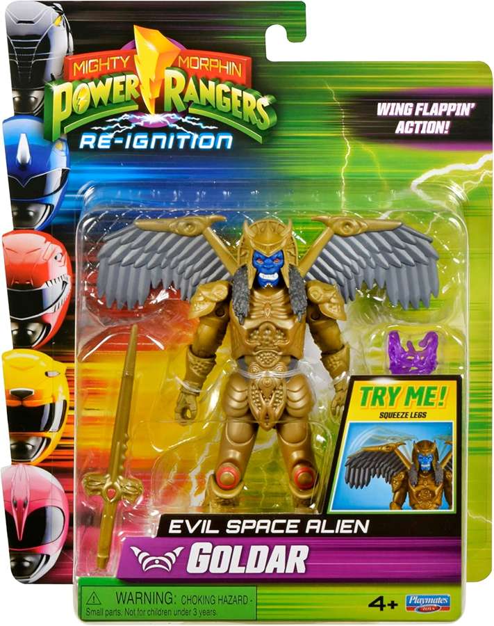 Mighty Morphins Power Rangers Re-Ignition Goldar (Evil Space Alien) 5.2 Inch Action Figure