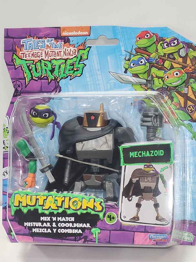 Teenage Mutant Ninja Turtles Mix N Match 4.5 Inch Action Figure Wave 1 - Mechaziod