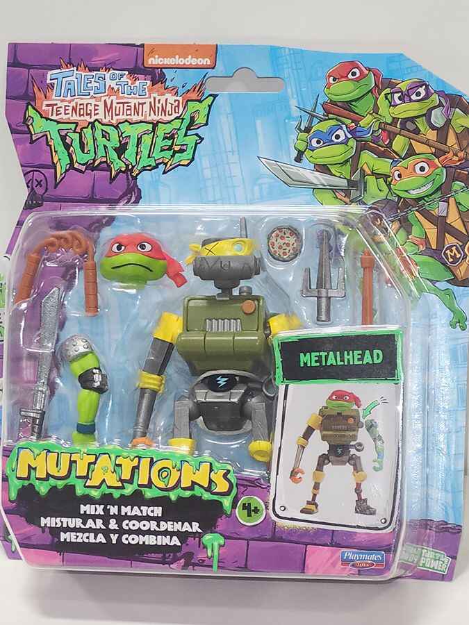 Teenage Mutant Ninja Turtles Mix N Match 4.5 Inch Action Figure Wave 1 - Metalhead