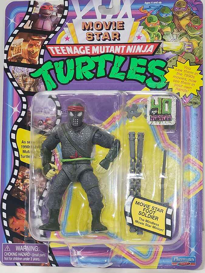 Teenage Mutant Ninja Turtles 4.5 Inch Action Figure Movie Star - Foot Soldier