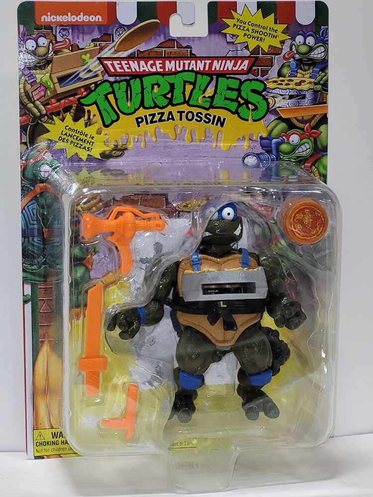 Teenage Mutant Ninja Turtles Classic Pizza Tossin' 5 Inch Action Figure - Leonardo