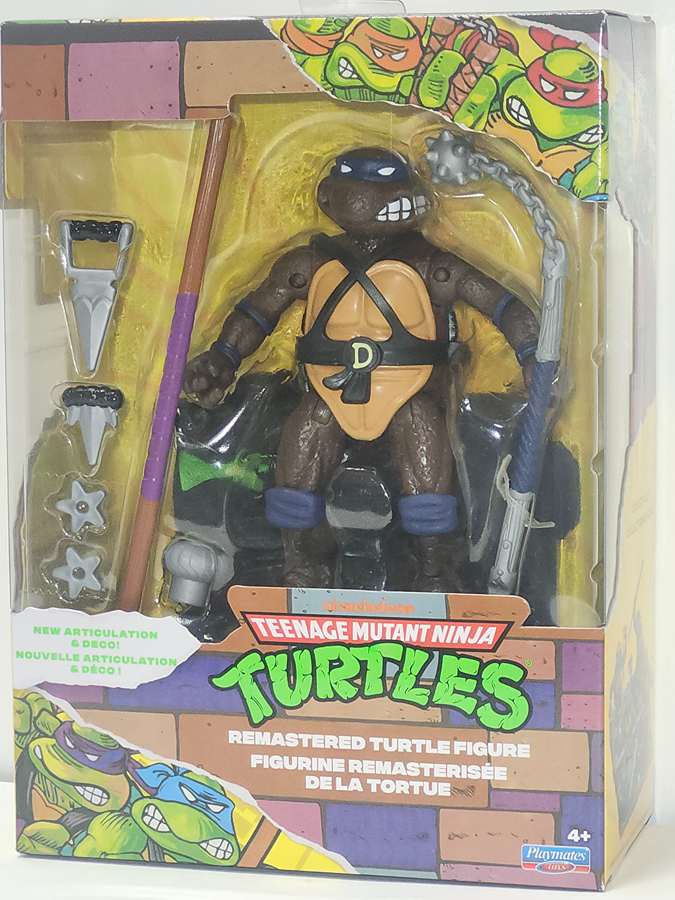 Teenage Mutant Ninja Turtles Classic 1988 Remastered 4.5 Inch Action Figure - Donatello
