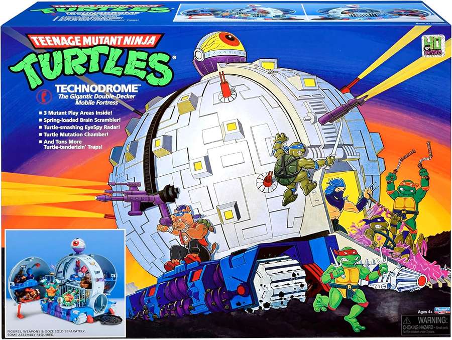 Teenage Mutant Ninja Turtles Classic Technodrome Playset