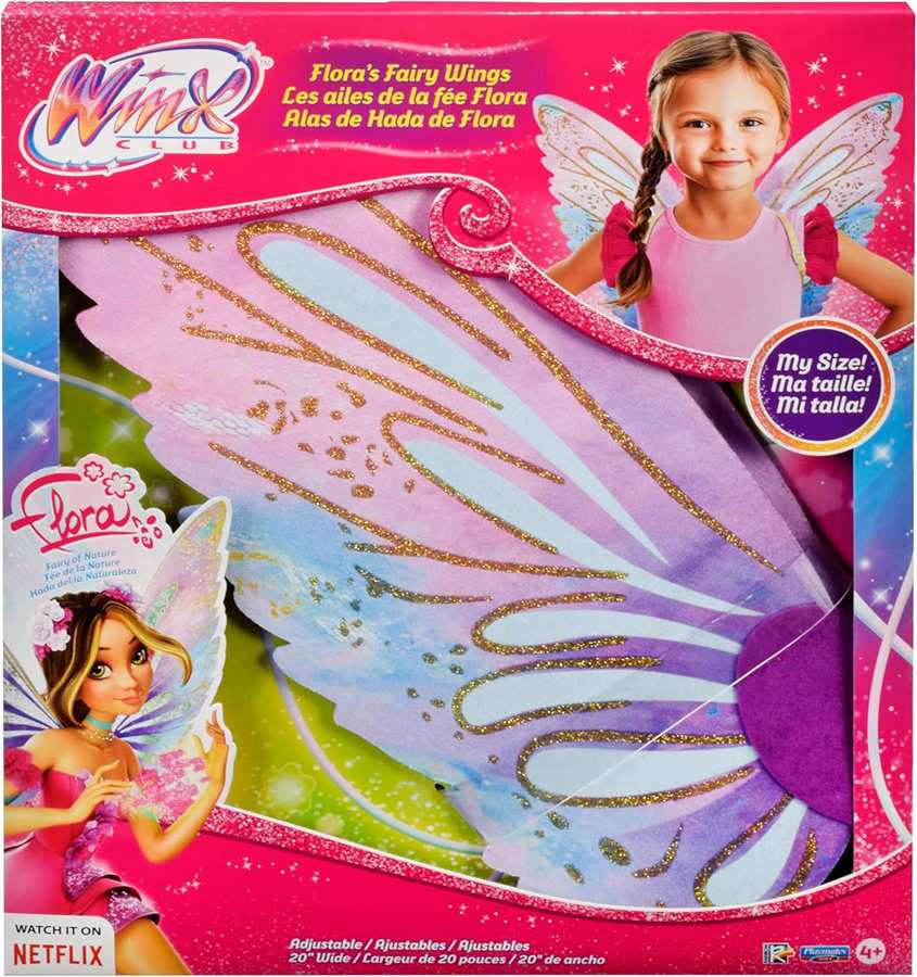 Winx Club Flora Fairy Wings Role Play Set