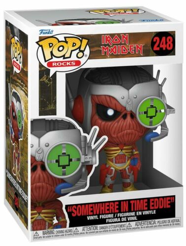 Funko Pop Rocks Iron Maiden 3.75 Vinyl Figure - Somewhere in Time Eddie #248 - figurineforall.com