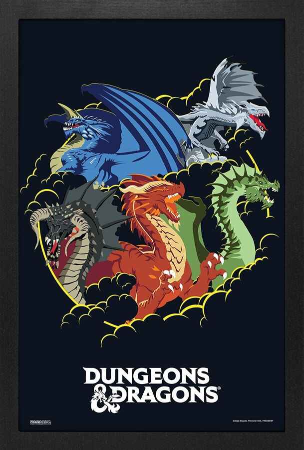 Wall Art Dungeons and Dragons 12