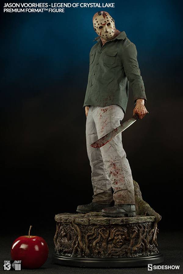 Friday the 13th Part 3: Legend of Crystal Lake Jason Voorhees 22.5 Inch Premium Format Statue 300367