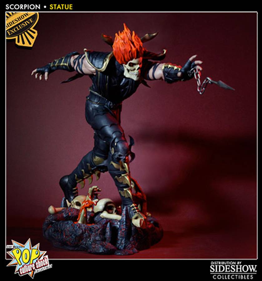 Mortal Kombat Scorpion 25 Inch Length Exclusive Resin Statue 9015181